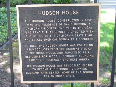 Hudson House Marker image. Click for full size.