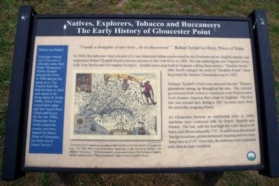 Natives, Exploreres, Tobacco and Buccaneers Marker image. Click for full size.