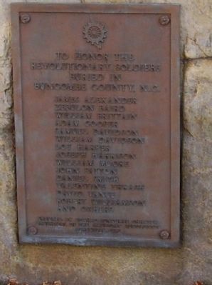 To Honor the Revolutionary Soldiers Marker. Click for full size. To Honor the Revolutionary Soldiers Marker image. Click for full size.