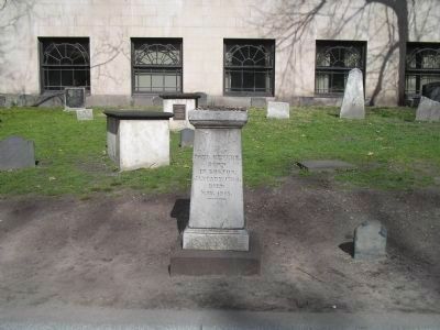 Grave of Paul Revere. Click for full size. Grave of Paul Revere image. Click for full size.