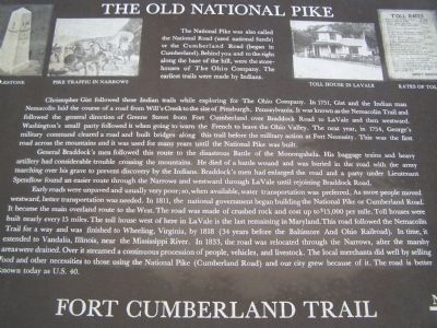 The Old National Pike Marker image. Click for full size.