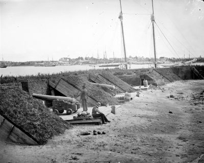 Gloucester, Virginia. Water battery.. Click for full size. Gloucester, Virginia. Water battery. image. Click for full size.