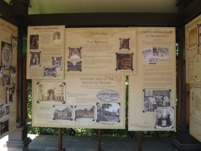 Interpretive Station Giving History of the Winery and it's Vineyards image. Click for full size.