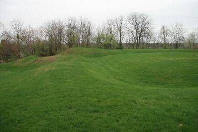 Fort Miamis Earthwork Fortifications. Click for full size. Fort Miamis Earthwork Fortifications image. Click for full size.