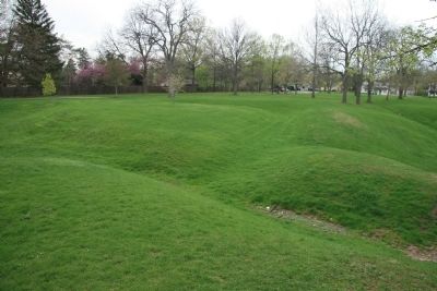 Fort Miamis Earthwork Fortifications. Click for full size. Fort Miamis Earthwork Fortifications image. Click for full size.