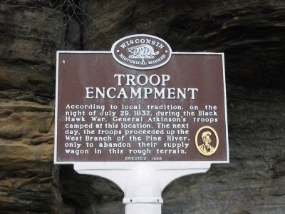 Troop Encampment Marker. Click for full size. Troop Encampment Marker image. Click for full size.