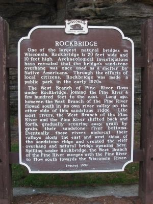 Rockbridge Marker image. Click for full size.