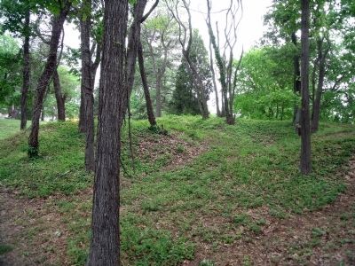 Tyndall’s Point Park Earthworks.. Click for full size. Tyndall’s Point Park Earthworks. image. Click for full size.