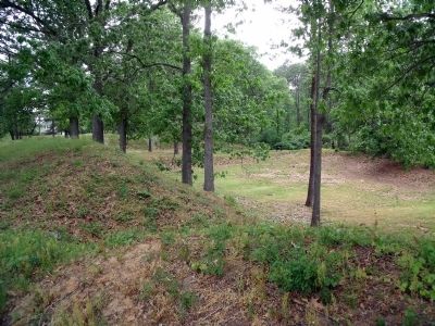 Tyndall's Point Park Earthworks. image. Click for full size.