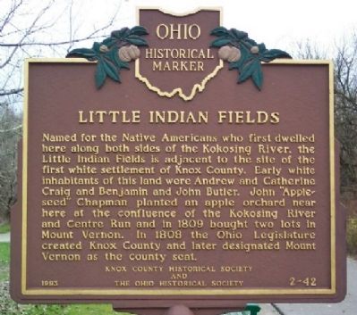 Little Indian Fields Marker image. Click for full size.