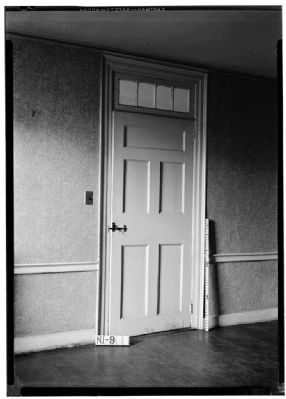 Dining Room Door, Westervelt House image. Click for full size.