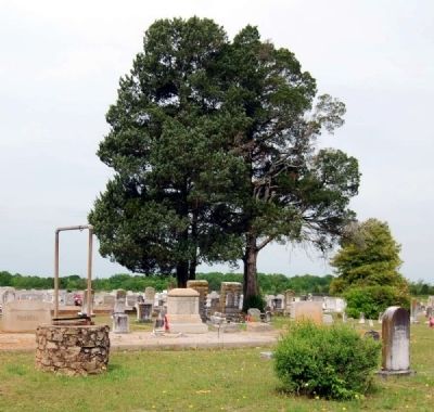 Long Cane Cemetery - Well Near Entrance image. Click for full size.