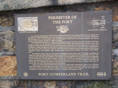 Perimeter of the Fort Marker image. Click for full size.