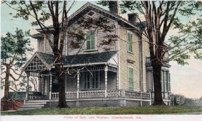 Lew Wallace Home. Click for full size. Lew Wallace Home image. Click for full size.