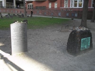 Graves in Granary Burying Ground image. Click for full size.