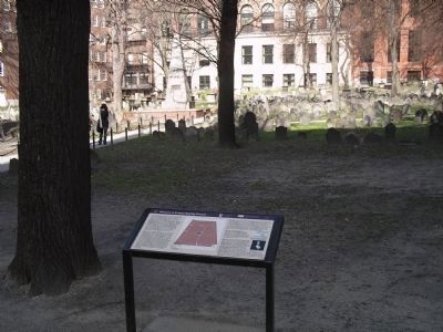 Granary Burying Ground Marker. Click for full size. Granary Burying Ground Marker image. Click for full size.