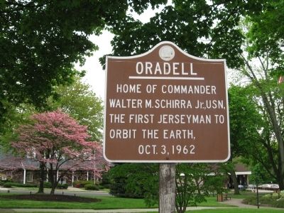 Oradell Marker. Click for full size. Oradell Marker image. Click for full size.