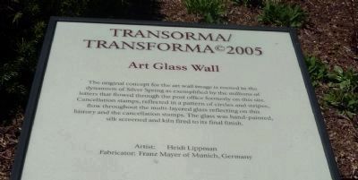 TRANSORMA/TRANSFORMA - "Art Glass Wall" </b>(Panel 3) image. Click for full size.
