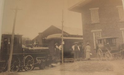 Schohare Valley Station circa 1900 image. Click for full size.