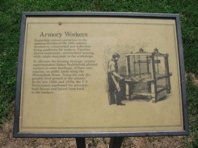 Armory Workers Marker. Click for full size. Armory Workers Marker image. Click for full size.