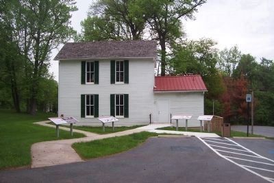 Abraham Hall, landmark building in the Rossville community, Muirkirk district, Beltsville, MD. Click for full size. Abraham Hall, landmark building in the Rossville community, Muirkirk district, Beltsville, MD image. Click for full size.