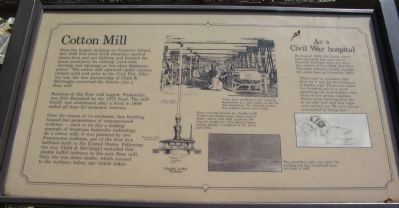 Cotton Mill Marker image. Click for full size.