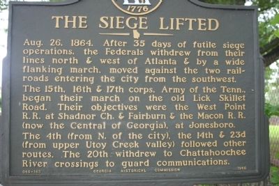 The Siege Lifted Marker image. Click for full size.