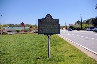 Battle of Jonesboro The First Day Marker image. Click for full size.