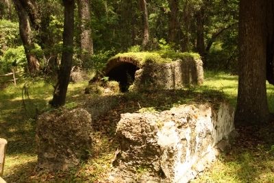 Frederica 's Old Burial ground Stone Tombs image. Click for full size.