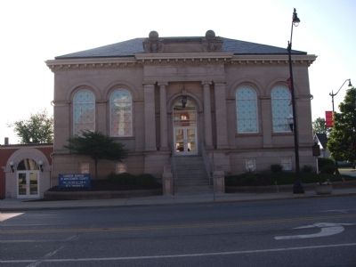 Front View - - Carnegie (Library) Museum Building image. Click for full size.