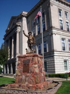 The Spirit of the American Doughboy - Memorial Statue image. Click for full size.