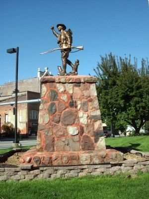 Side View - - The Spirit of the American Doughboy. Click for full size. Side View - - The Spirit of the American Doughboy image. Click for full size.