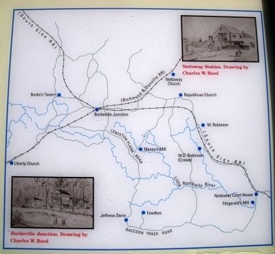 Burkeville Junction Map image. Click for full size.