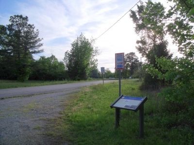 Ford's Depot Marker (facing north). Click for full size. Ford's Depot Marker (facing north) image. Click for full size.