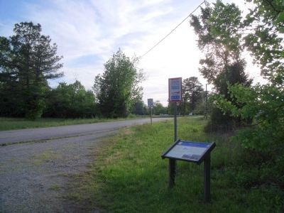Ford's Depot Marker (facing north) image. Click for full size.