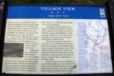 Village View CWT Marker image. Click for full size.