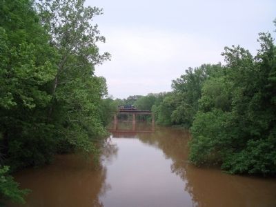 Meherrin River RR Bridge. image. Click for full size.