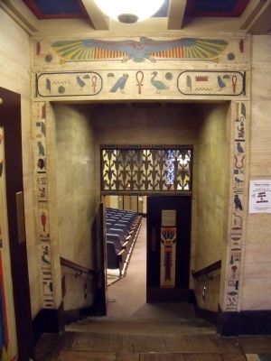 Egyptian Building Interior image. Click for full size.
