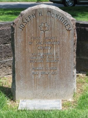 Joseph H. McKinney Marker. Click for full size. Joseph H. McKinney Marker image. Click for full size.