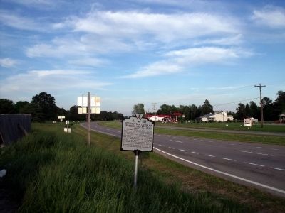 Cox Road (facing east). Click for full size. Cox Road (facing east) image. Click for full size.
