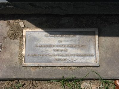 Plaque at Base of Monument image. Click for full size.