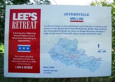 Lee's Retreat Marker image. Click for full size.