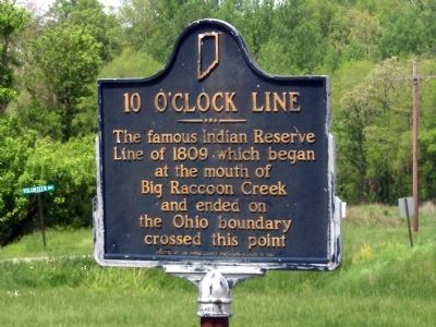 10 O'Clock Line Marker image. Click for full size.