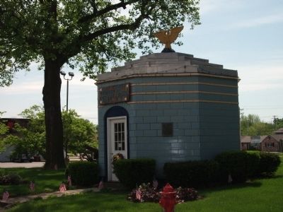 Memorial Building Marker. Click for full size. Memorial Building Marker image. Click for full size.