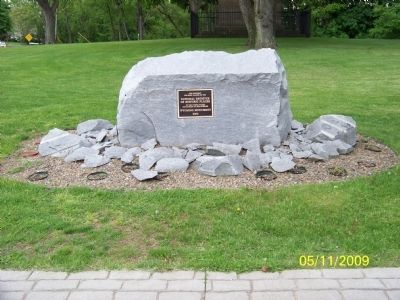 Battle of Wyoming Memorial Marker image. Click for full size.