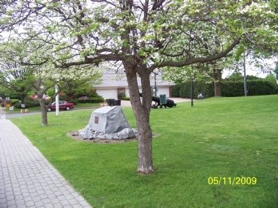 Battle of Wyoming Memorial Marker image. Click for full size.