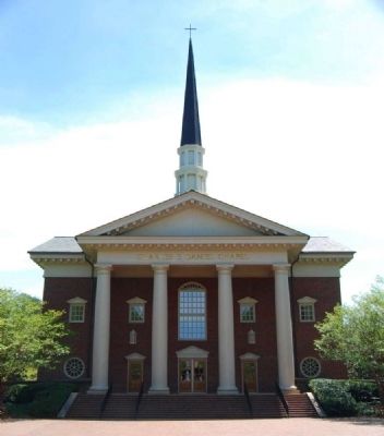 The Charles Erza Daniel Memorial Chapel image. Click for full size.
