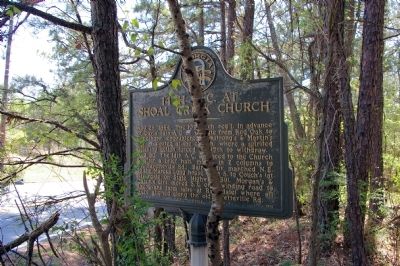 14th A.C. at Shoal Creek Church Marker image. Click for full size.