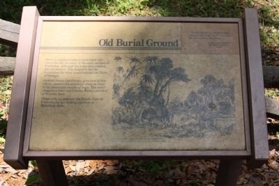 Frederica - Old Burial Ground Marker image. Click for full size.