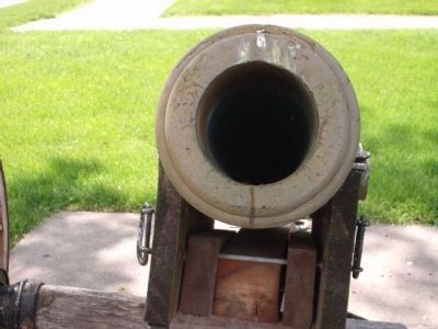 Muzzle View - - First:: Civil War Cannon image. Click for full size.